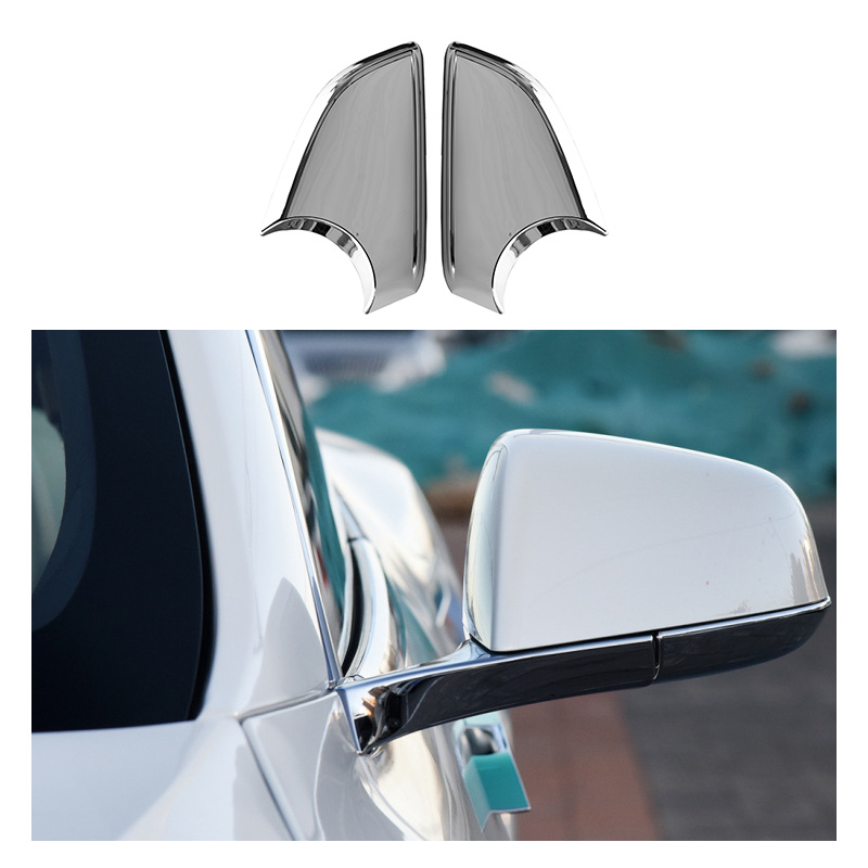 Tesla Model S Driver Door Mirror Cover Chrome Trim