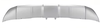 FIT VOOR XC60 14 Voorbumper Onderbescherming Zilver