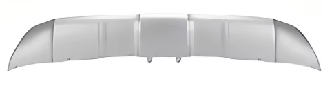 FIT VOOR XC60 14 Voorbumper Onderbescherming Zilver